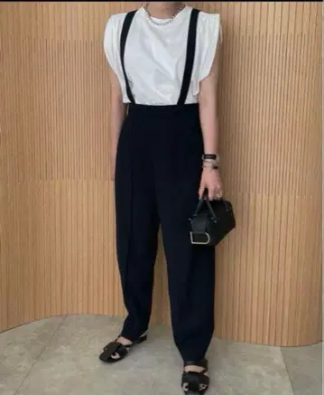 YONFA 서스펜더 팬츠 사이즈 S