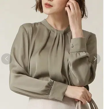 내추럴 뷰티 베이직 내추럴 뷰티 긴팔 블라우스 S
