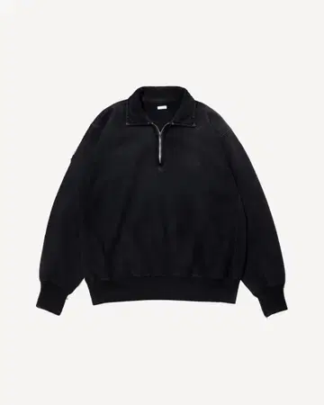 A.PRESSE Vintage Half Zip Sweatshirt