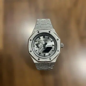 G-SHOCK GA-2100SB-1AJF 프로스티드 가공 커스텀