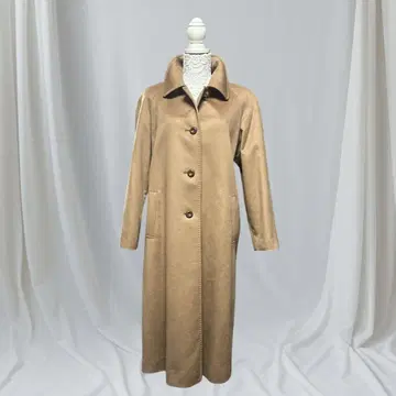 최고급 캐시미어 롱 코트 사이즈 M