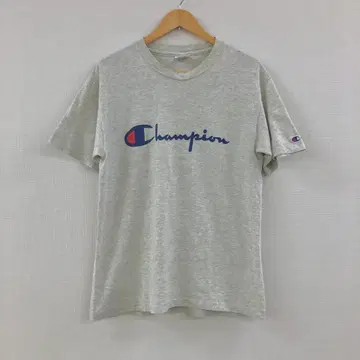 챔피온 챔피온 그레이 반팔 로고T셔츠 로고 프린트