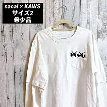 sacai x KAWS 21SS 롱 슬리브 티셔츠 로고
