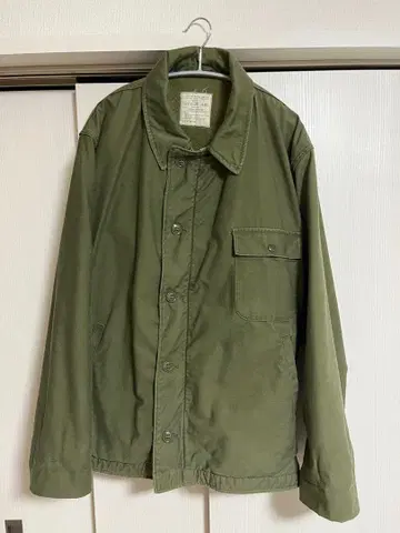 X-LARGE (46-48) 빅 사이즈 미군 A2 덱 자켓