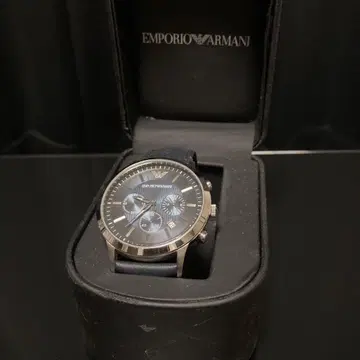 가동품 EMPORIO ARMANI 크로노그래프 손목시계