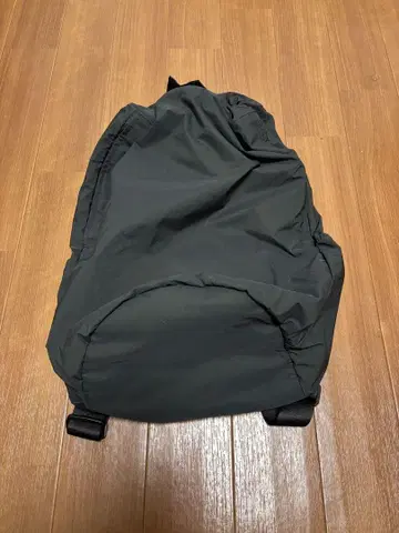 UNIQLO U 드로우 스트링 백팩 블랙