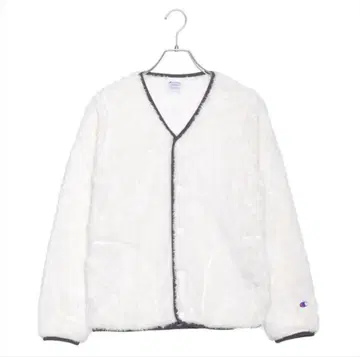 Champion 플리스 자켓 화이트