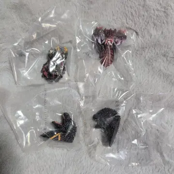 제일복권 고질라 괴수난무 거친 것들 E상 몬스터 헤드 마그넷 전종 4개