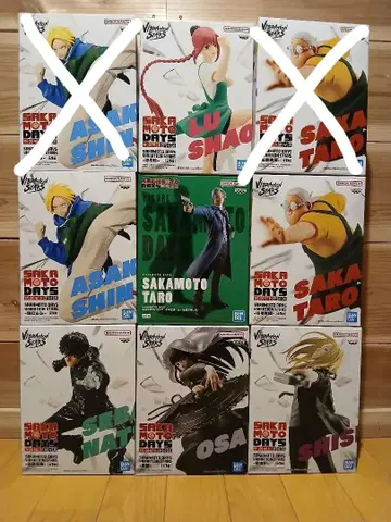 사카모토 데이즈 피규어 세트