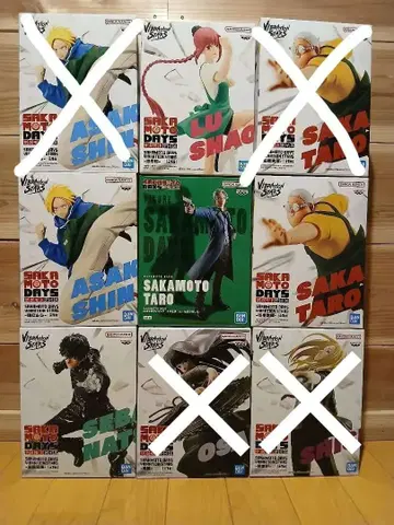 사카모토 데이즈 피규어 세트