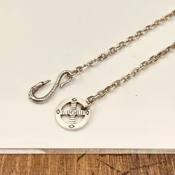 TADY&KING 이글 후크 휠 다이아몬드 장식 체인 (굵은 사각형)