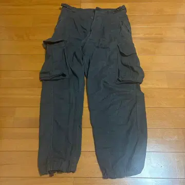 다크 그레이 카고 팬츠 4 포켓