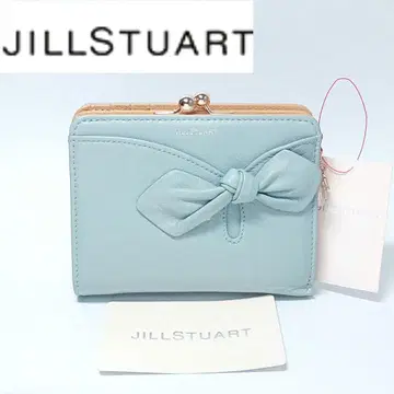 새상품 질스튜어트 가마구치 접이식 지갑 이단 접이식 지갑 리본 색소폰