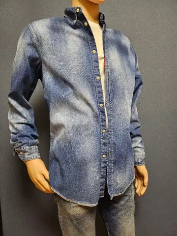 디스퀘어드 데님 셔츠 L 사이즈