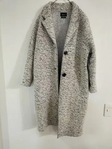 ZARA 그레이 체스터 코트