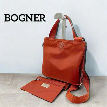 [ 새상품급 ] BOGNER 보그너 오렌지 숄더백 나일론제
