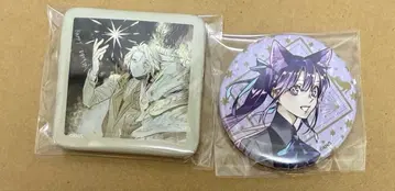 D.Gray-man 정사각형 캔뱃지 렌 알마
