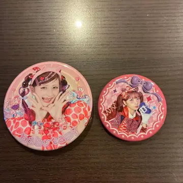 베비타피 시나코짱 캔 배지 2개 세트