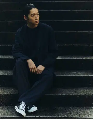 [ 새상품급 ] 프룻 오브 더 룸 x 카네코 에이지 셋업 네이비 M