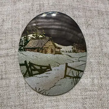 근대 마키에 브로치 백은의 세계