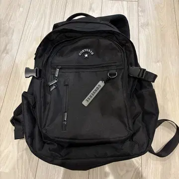 CONVERSE 블랙 백팩