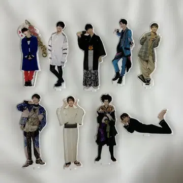 무카이 코지 아크릴 스탠드 9개 세트