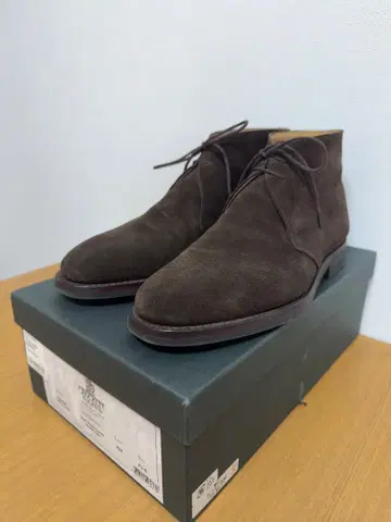 CROCKETT & JONES 다크 브라운 스웨이드 26cm