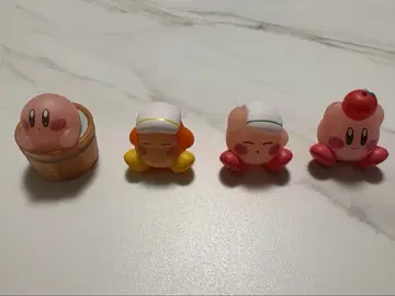 별의 커비  소프트 비닐 마스코트 피규어 4개 세트