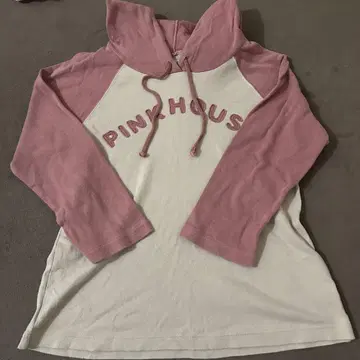 PINK HOUSE 후드 부착 후드티 M 사이즈