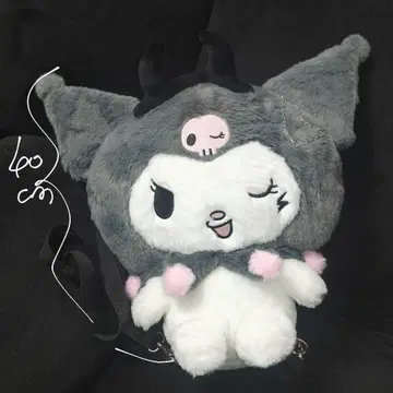 쿠로미 봉제 인형 가방 산리오
