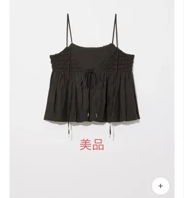 RANDOM SHIRRING 2WAY BUSTIER