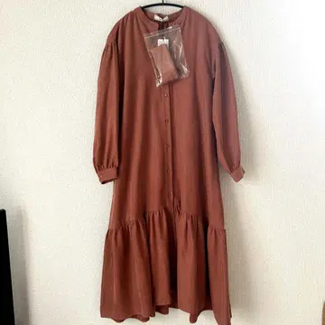 택 포함 노엘라 컬러 티어드 원피스 벨트 포함