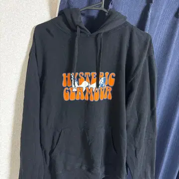 HYSTERIC GLAMOUR 블랙 후드티 L