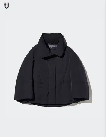 +J 하이브리드 다운 자켓 블랙 XS 사이즈