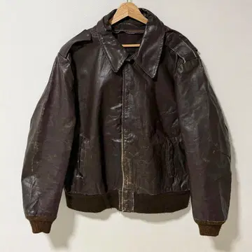 60s 'Brooks' Leather Blouson