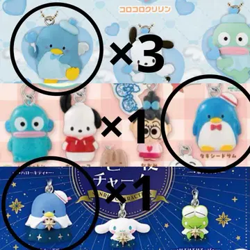 [ 미개봉 ] 턱시도샘 가챠 별색 천사 꿈꾸는 엔젤 마크 5개