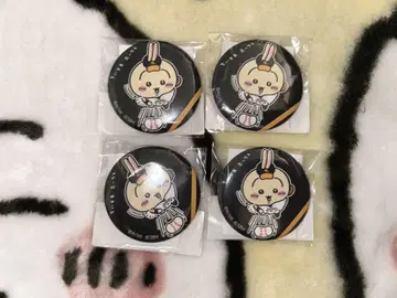 치이카와 토끼 호크스 캔뱃지