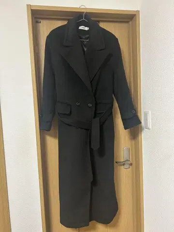 [ APOZi ] 울 더블 롱 코트