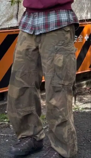 Abercrombie & Fitch 아바클로 카모플라쥬 카고 팬츠