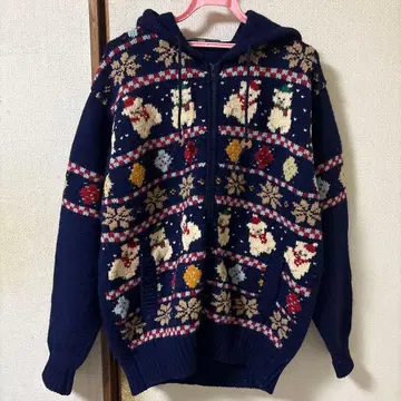 칼 헬무트 니트 가디건 아우터