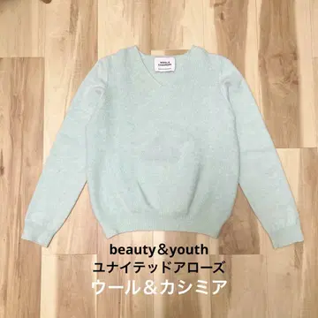 BEAUTY&YOUTH 유나이티드 애로우즈 니트 캐시미어