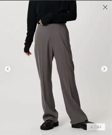 MARW UNITED ARROWS 트윌 플레어 팬츠 그레이 34