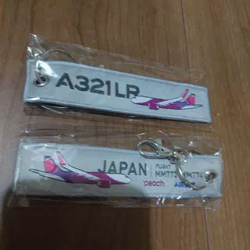 peach aviation A321LR 플라이트 택 2세트