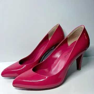 [ 새상품 미사용 ] JILL STUART 핑크 하이힐 펌프스 23cm