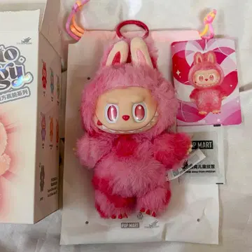 팝마트 LABUBU 에너지 LOVE 정품