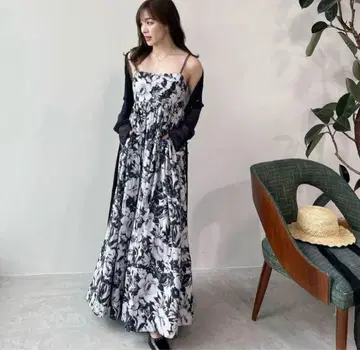 코코딜 수채화 리조트 원피스