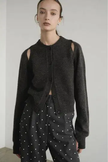 [ CLANE ] ARRANGE KNIT TOPS