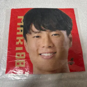 오사카 에베사 88 마키 준리 미니 타월 페이스 패턴