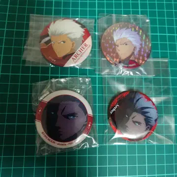 fate fgo 아처 에미야 캔뱃지 세트