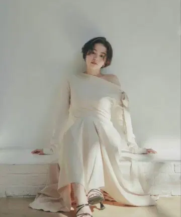 NOTRE emor 원피스 oneshoulder ribbon dress